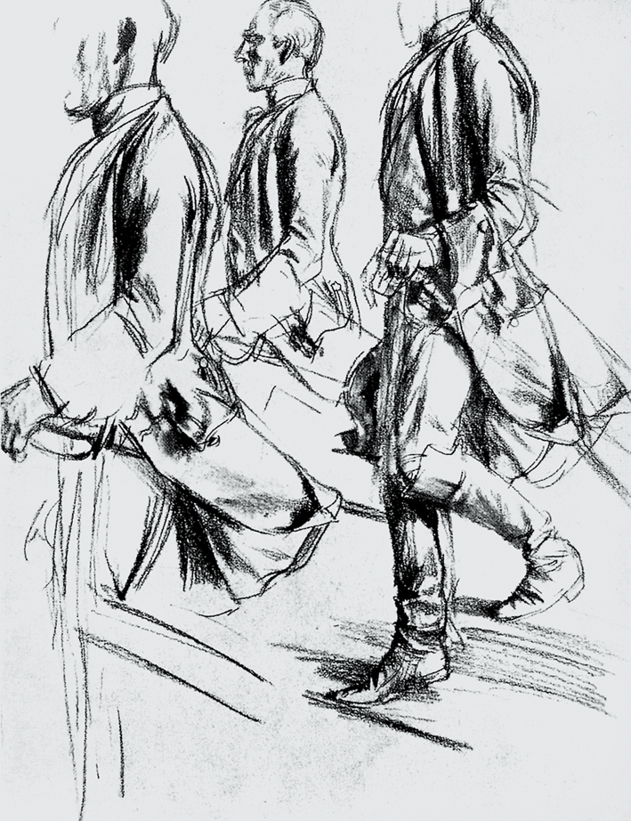  Adolpyh Von Menzel —— 速写 视点出版 (107)